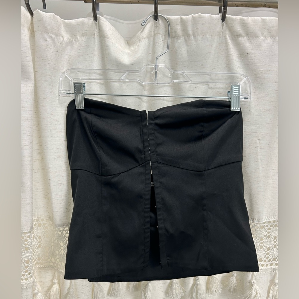 Abercrombie Kids Black Crop Top